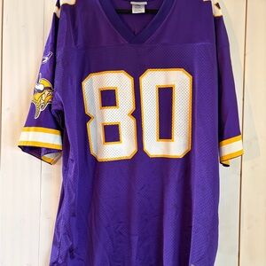 Vintage Chris Carter Vikings Jersey